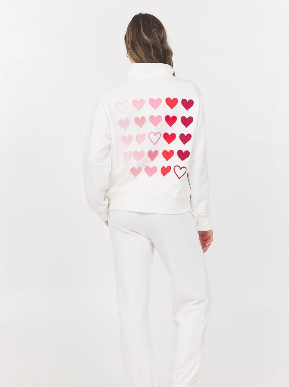 Heart 3/4 Zip