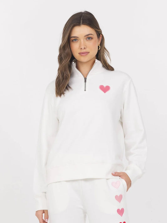 Heart 3/4 Zip