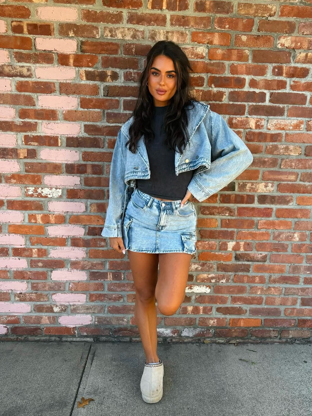 Candace Denim Skirt